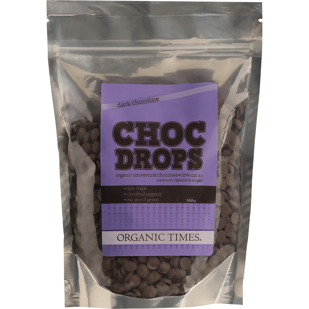 Choc Drops Dark Couverture Drops