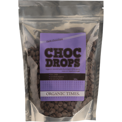 Choc Drops Dark Couverture Drops