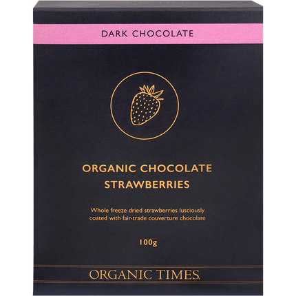 Dark Chocolate Strawberries