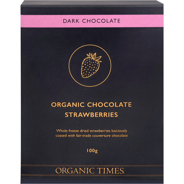 Dark Chocolate Strawberries