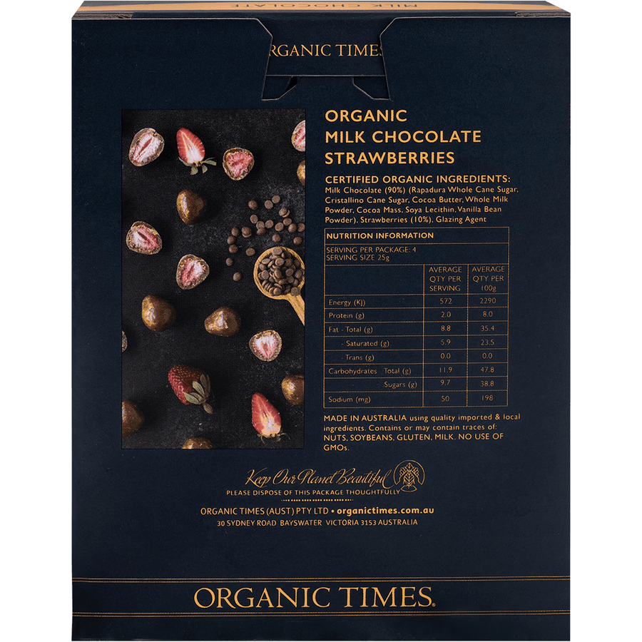 Milk Chocolate Strawberries