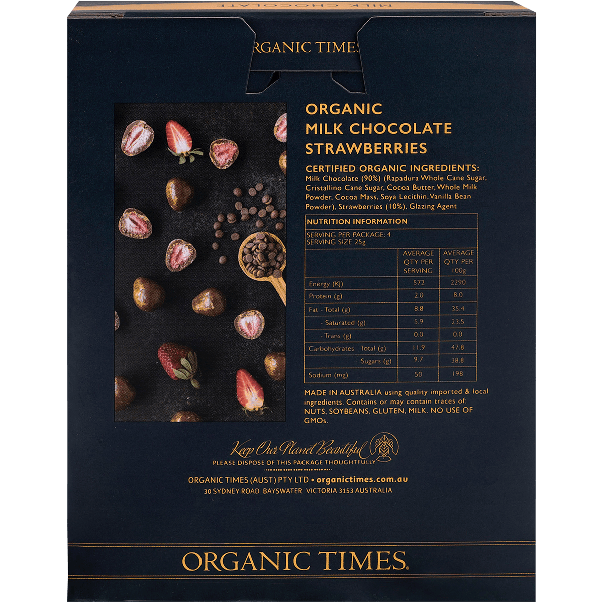 Milk Chocolate Strawberries