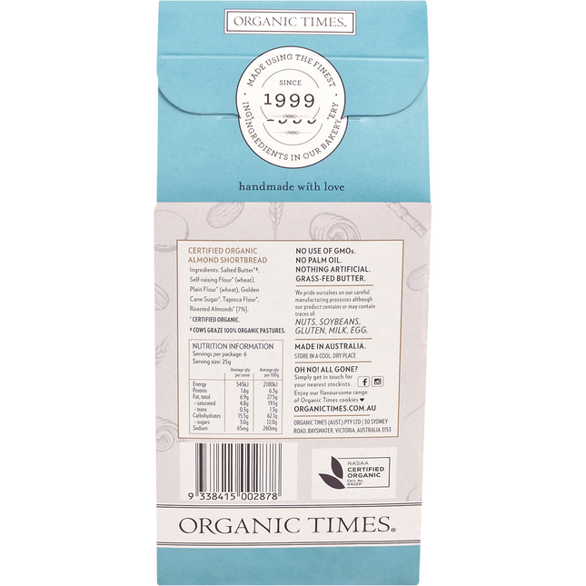 Cookies Almond Shortbread