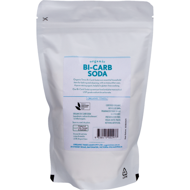 Bi-Carb Soda Organic Pharmaceutical Grade
