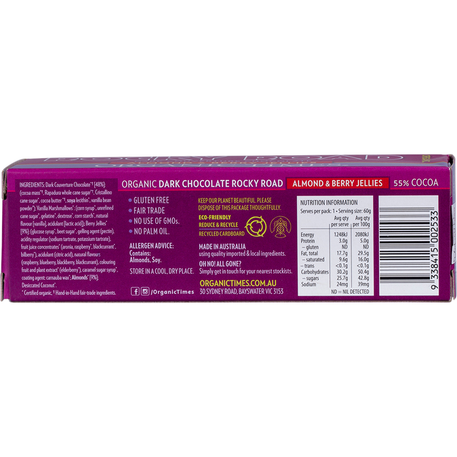 Rocky Road Dark Chocolate