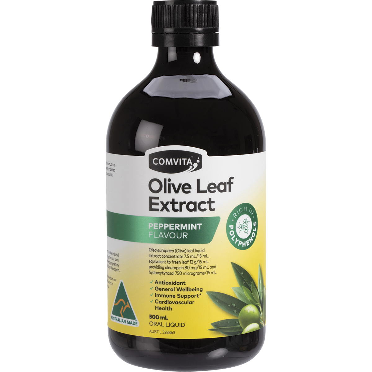Olive Leaf Extract Peppermint