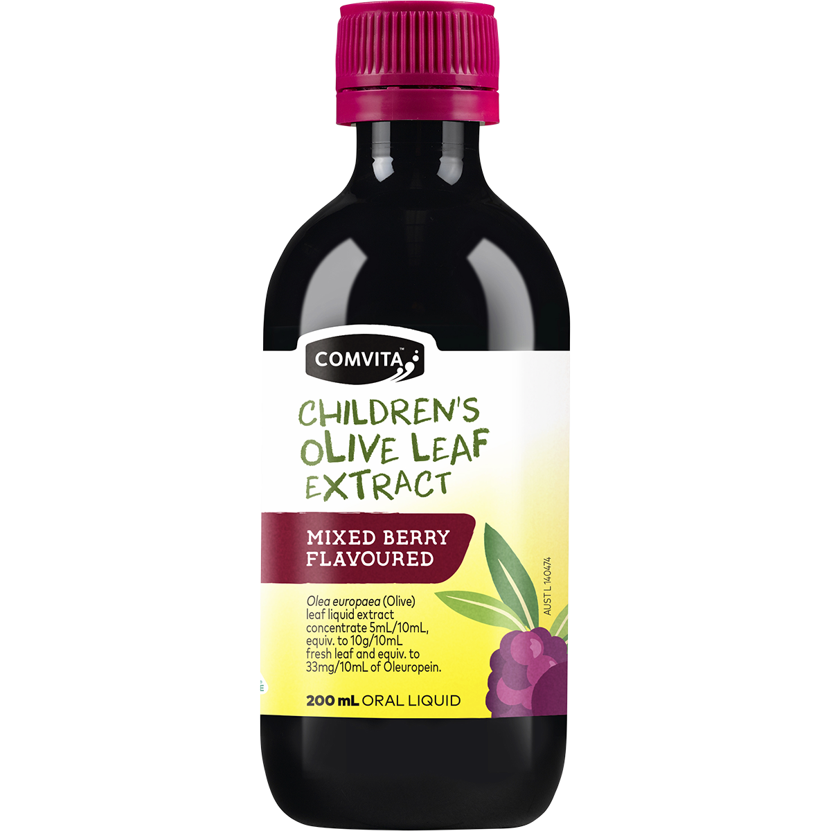 Olive Leaf Extract Children's Mixed Berry