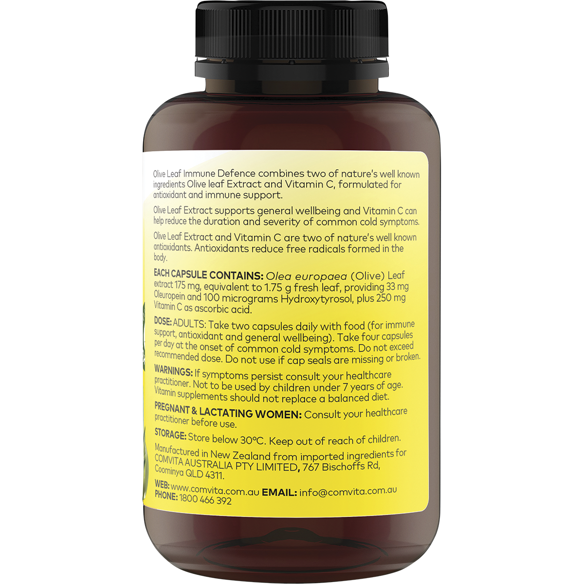 Olive Leaf Extract Immune Defence Vege Caps