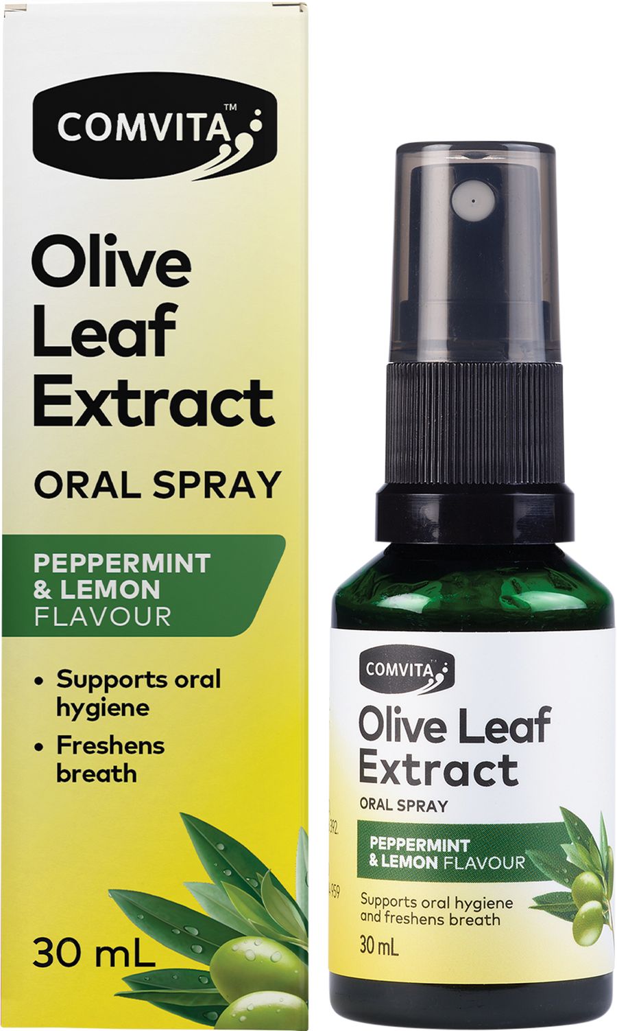 Olive Leaf Extract Oral Spray Peppermint & Lemon