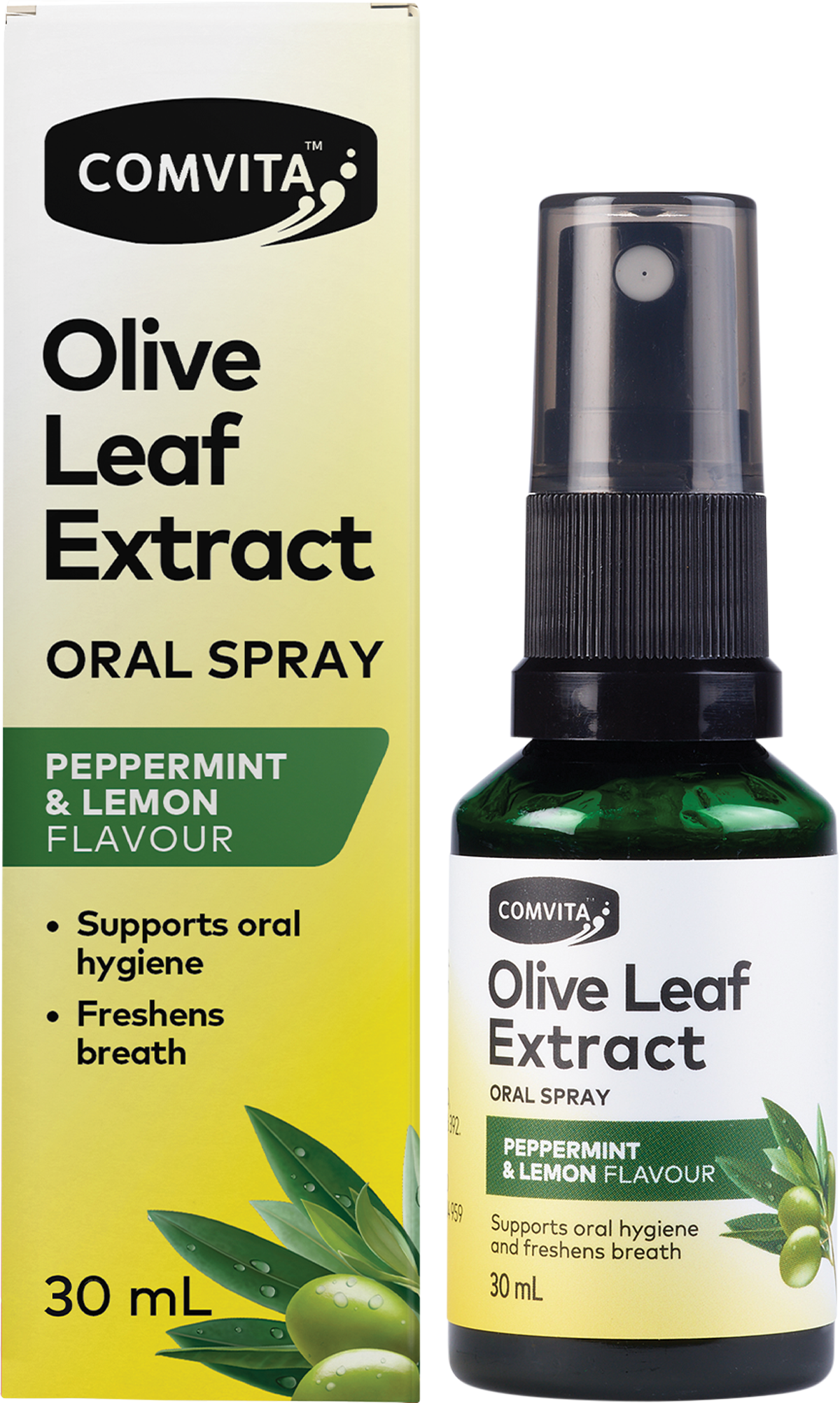 Olive Leaf Extract Oral Spray Peppermint & Lemon