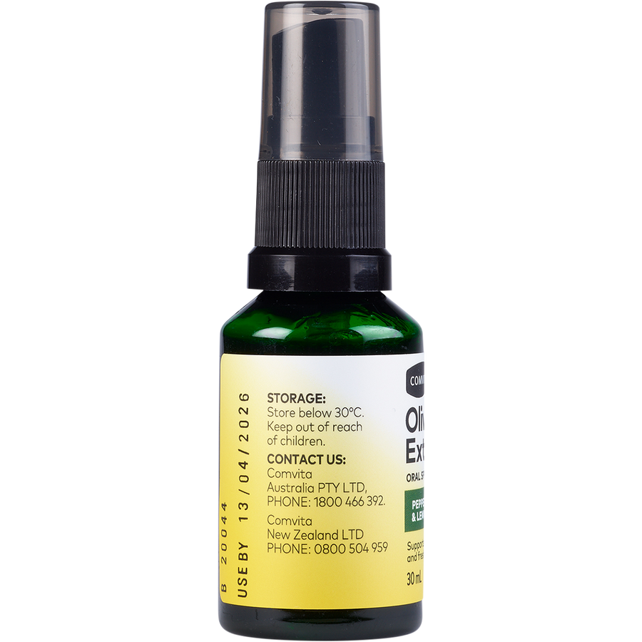 Olive Leaf Extract Oral Spray Peppermint & Lemon