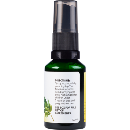 Olive Leaf Extract Oral Spray Peppermint & Lemon