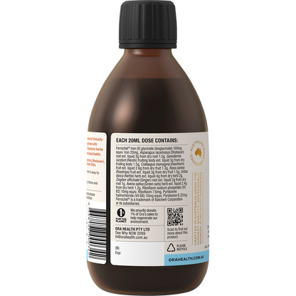 Iron-Rich Tonic+ Herbal Oral Liquid