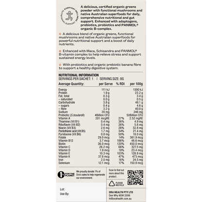 Organic Greens Superpowder+ Daily Sachets