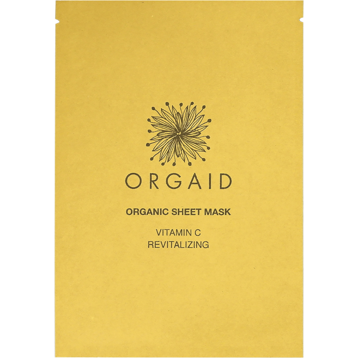 Organic Sheet Mask Vitamin C & Revitalizing