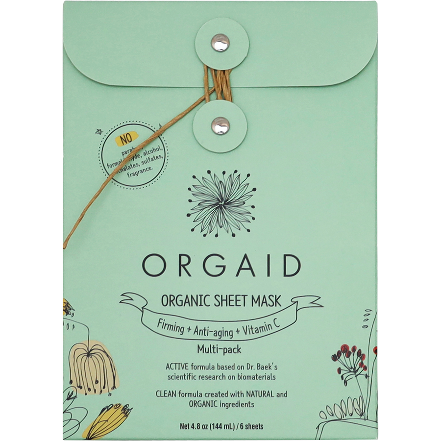 Organic Sheet Mask Firming, Anti-Aging + Vitamin C