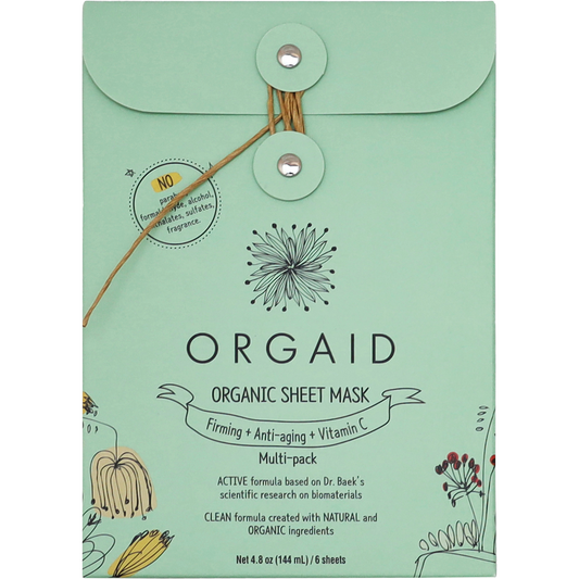 Organic Sheet Mask Firming, Anti-Aging + Vitamin C