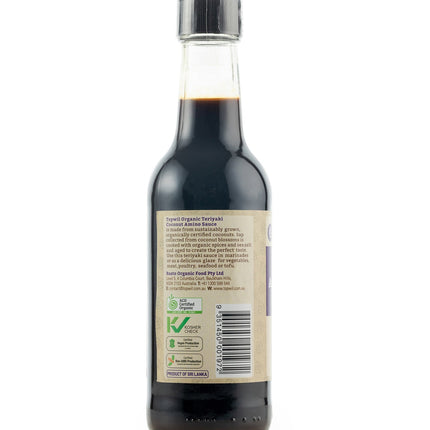 Topwill Organic Coconut Amino Sauce - Teriyaki 250ml (Imperfect Packaging)