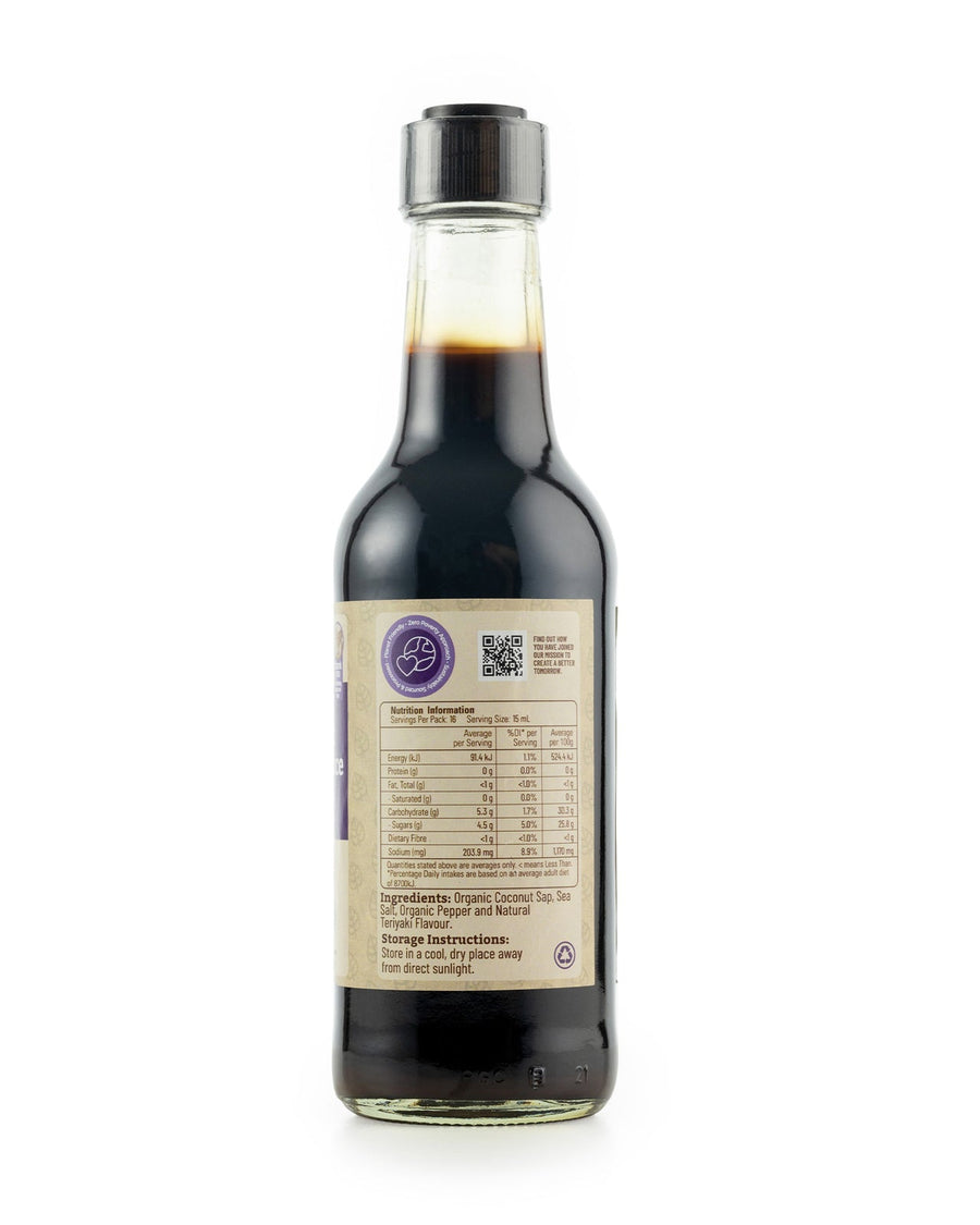 Topwill Organic Coconut Amino Sauce - Teriyaki 250ml (Imperfect Packaging)