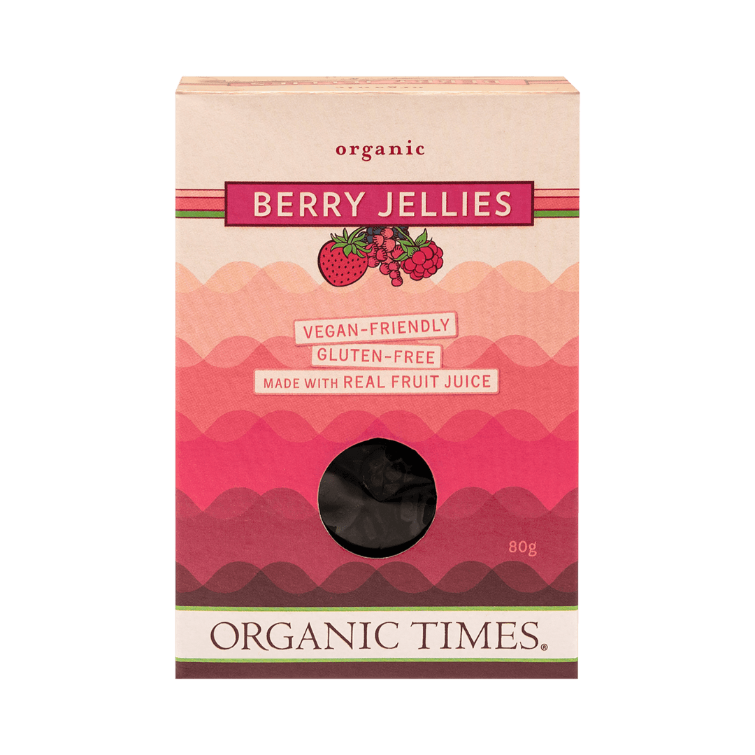 Organic Times Berry Jellies 80g