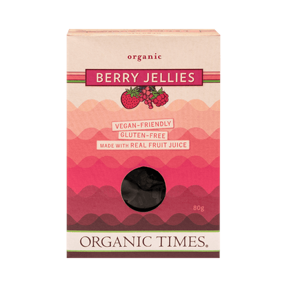 Organic Times Berry Jellies 80g