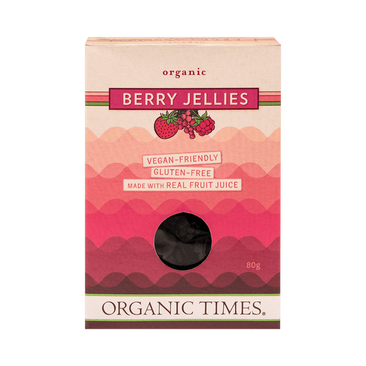Organic Times Berry Jellies 80g