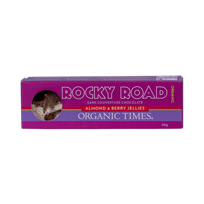 Organic Times Rocky Road Dark Chocolate 60g