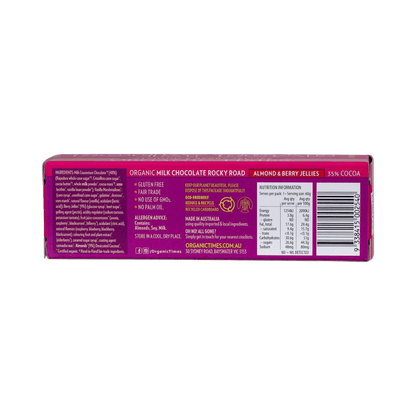 Organic Times Rocky Road Milk Chocolate 60g