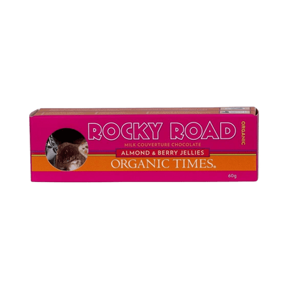 Organic Times Rocky Road Milk Chocolate 60g