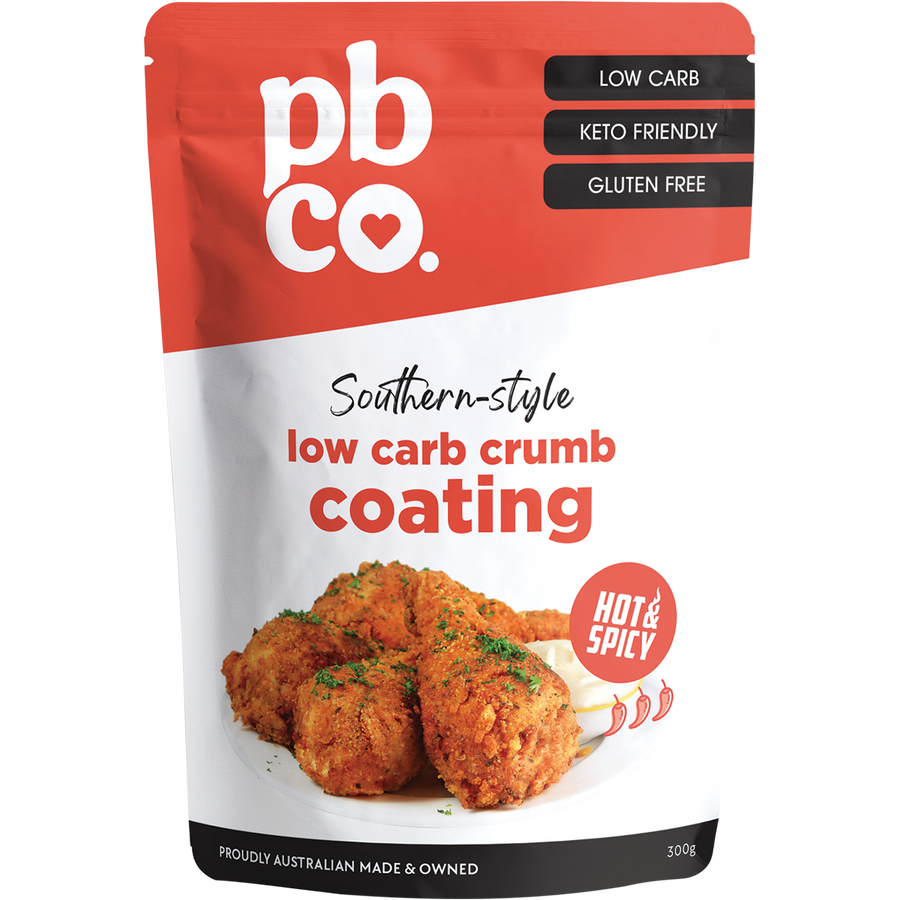 PBCo low carb crumb hot and spicy keto coating mix