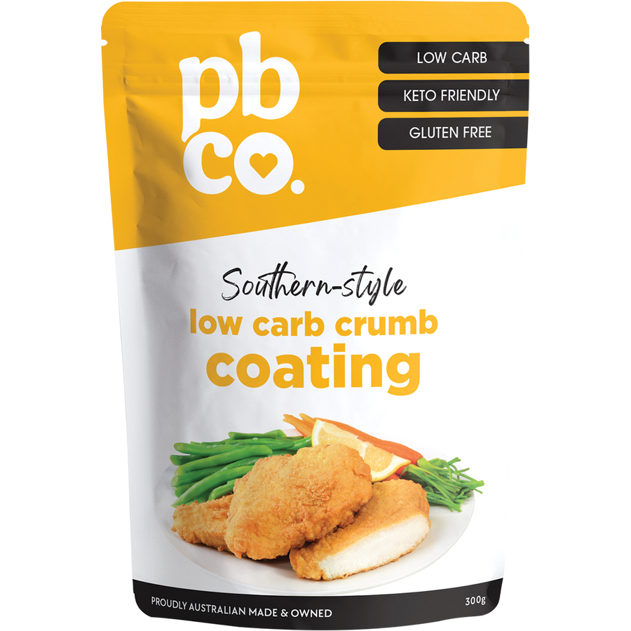 PBCo low carb crumb original keto coating mix for cooking