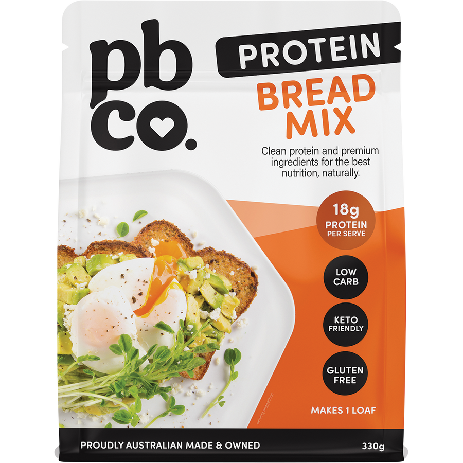 PBCo protein bread mix high protein low carb baking mix