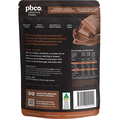 Whey Protein Concentrate Chocolate