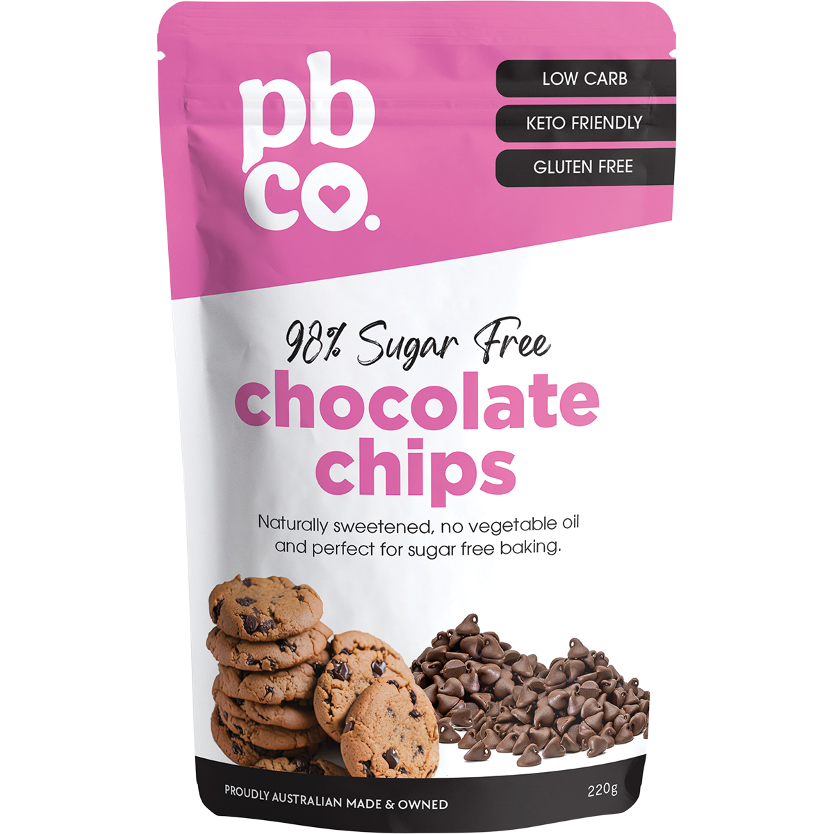 Chocolate Chips 98% Sugar Free