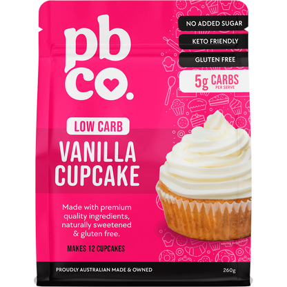 Vanilla Cupcake Mix Low Carb