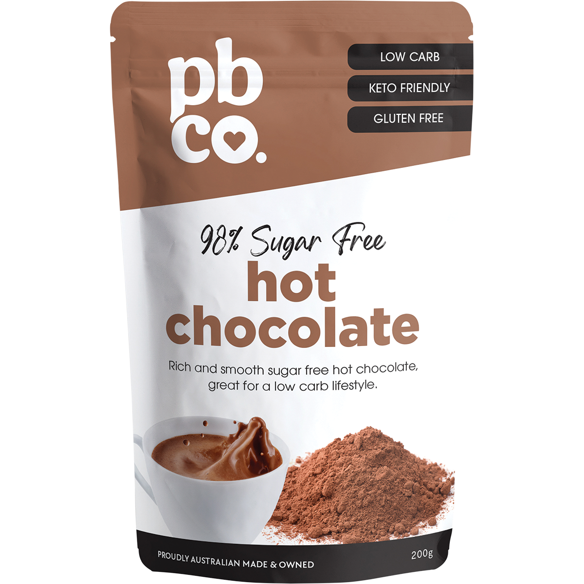Hot Chocolate 98% Sugar Free