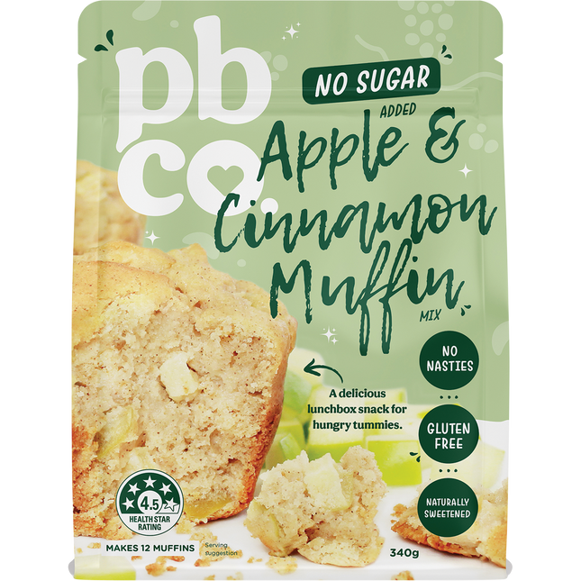 Apple Cinnamon Muffin Mix No Sugar Added