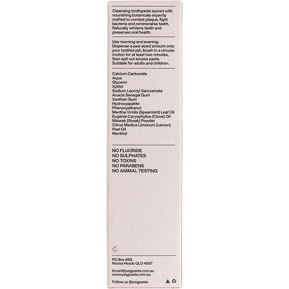 Natural Toothpaste with Hydroxyapatite Sacred Clove