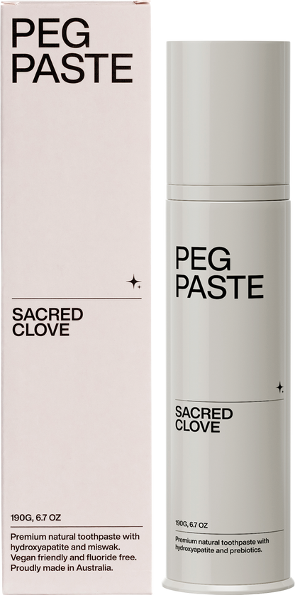 Natural Toothpaste with Hydroxyapatite Sacred Clove