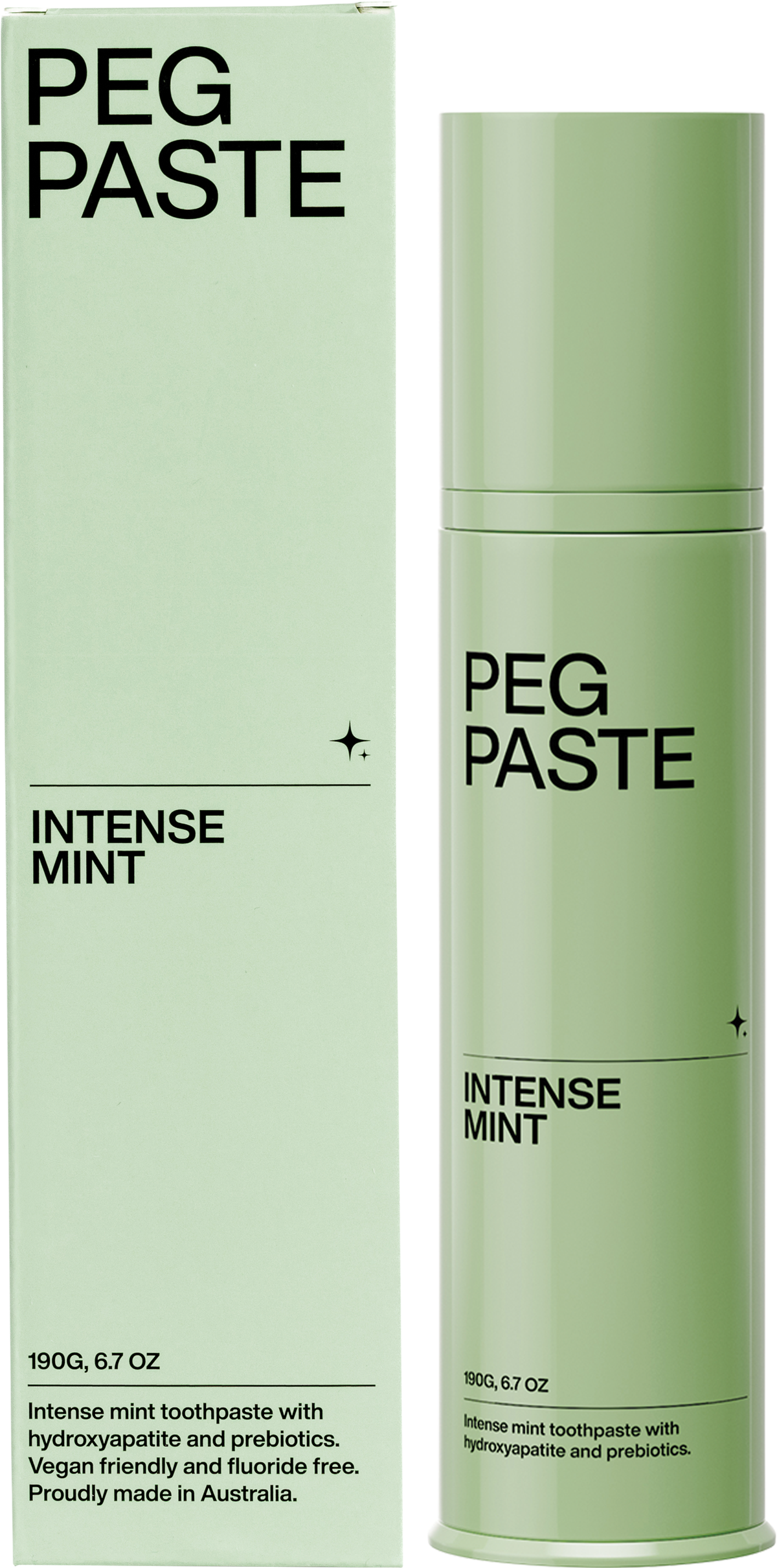 Natural Toothpaste with Hydroxyapatite Intense Mint