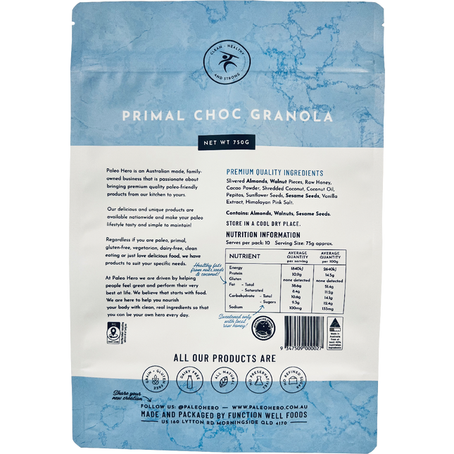 Primal Choc Granola