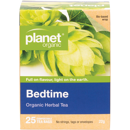 Planet Organic herbal tea bags for restful sleep