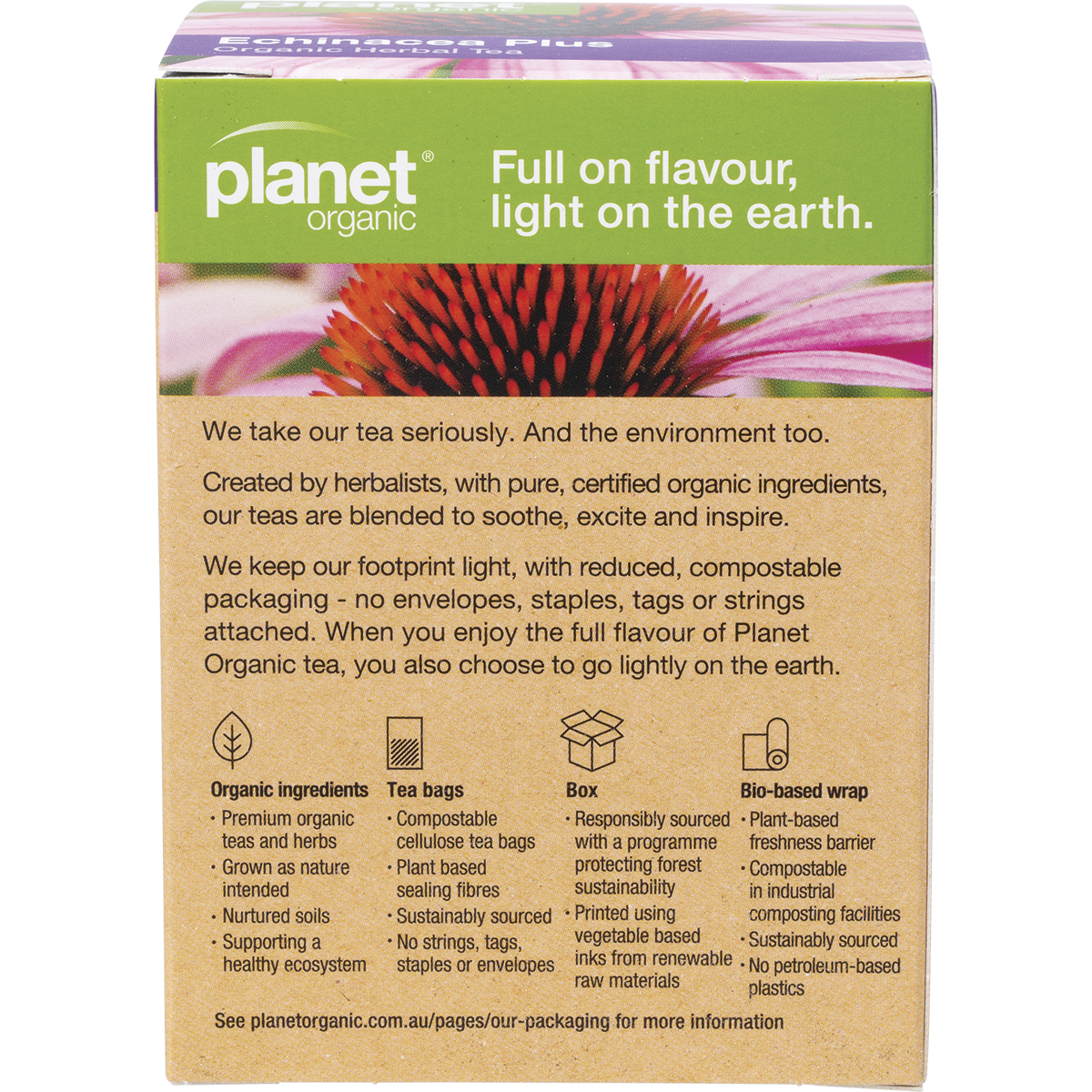 Echinacea Plus Herbal Tea Bags