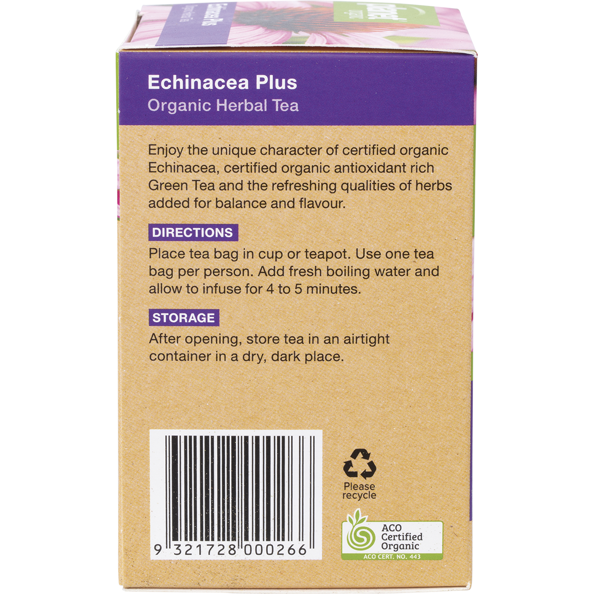 Echinacea Plus Herbal Tea Bags