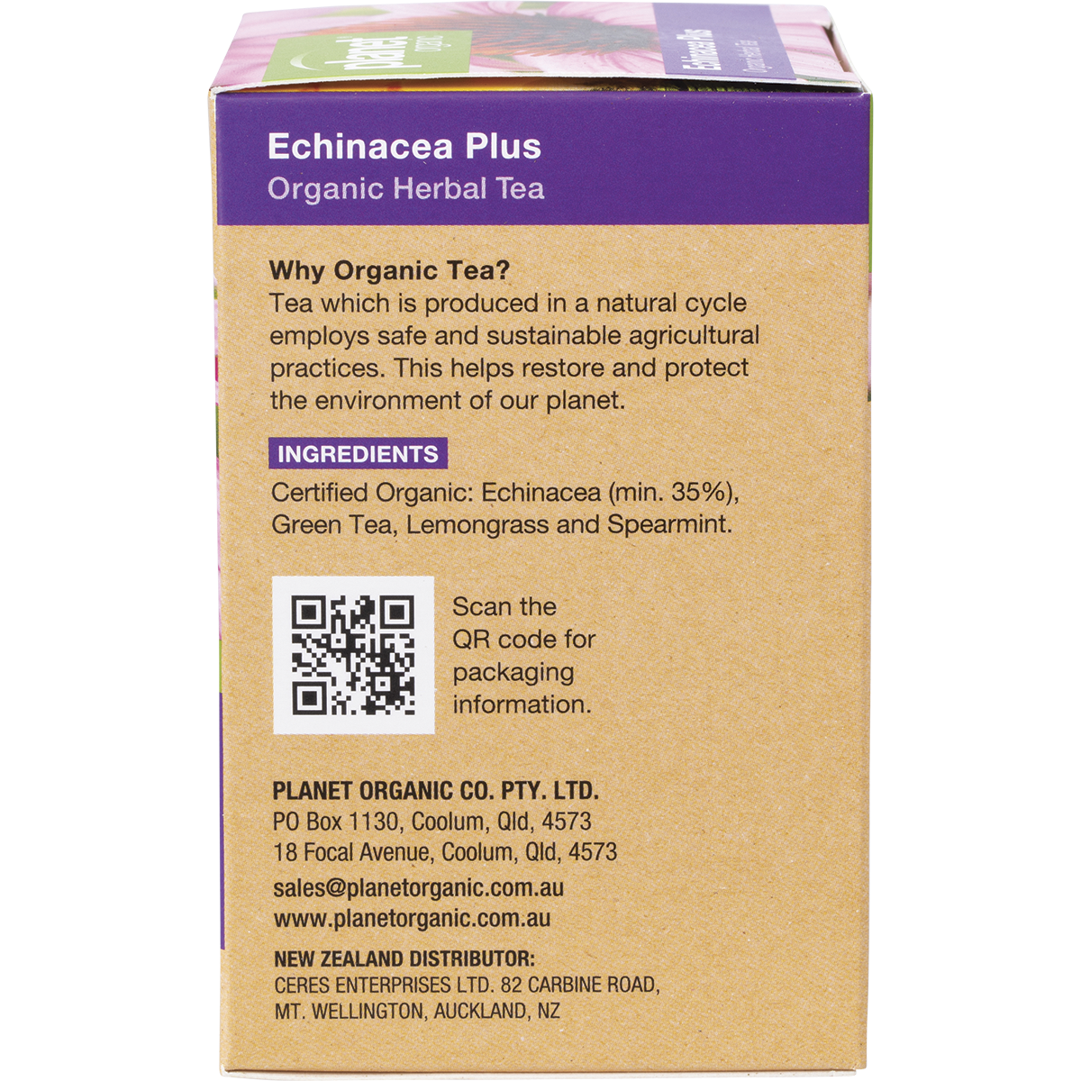 Echinacea Plus Herbal Tea Bags