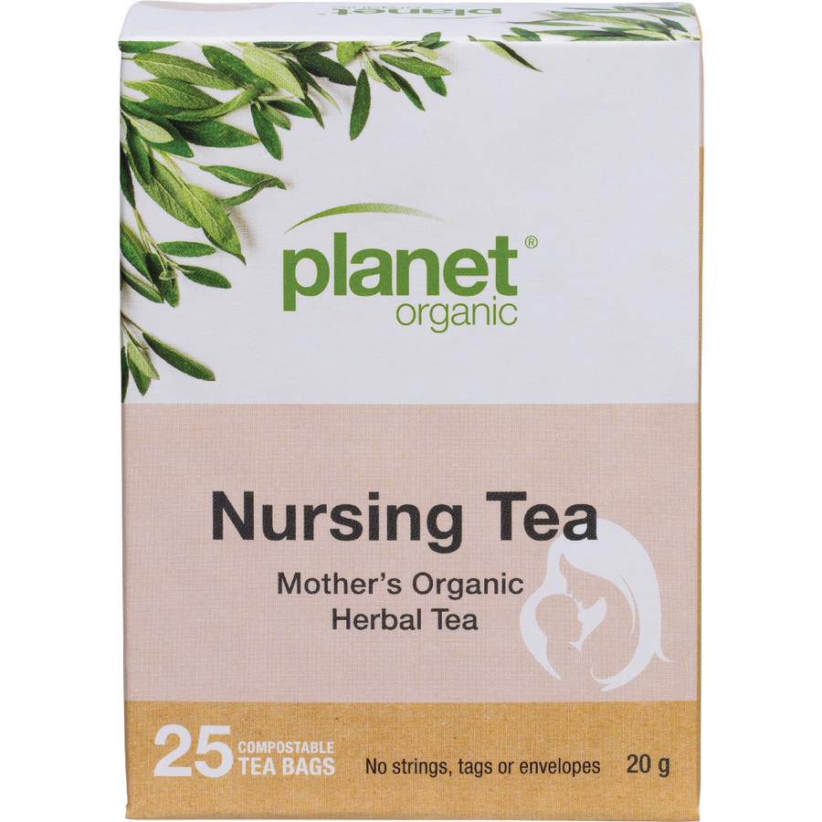 Planet Organic herbal tea for nursing mothers