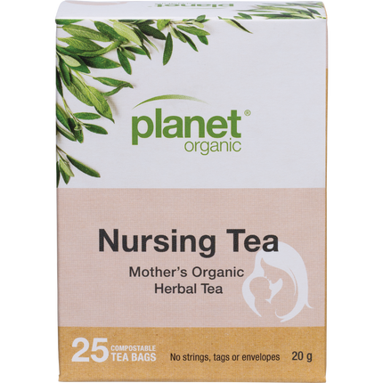 Planet Organic herbal tea for nursing mothers