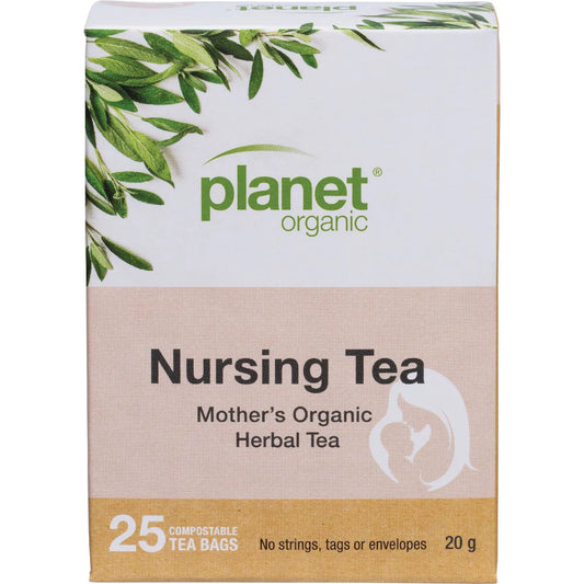 Planet Organic – Mother’s Nursing Herbal Tea Bags 25pk
