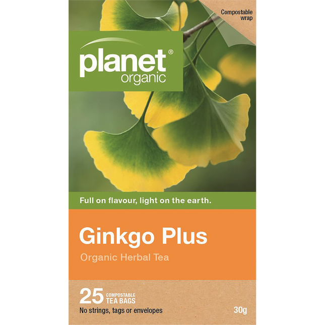 Ginkgo Plus Herbal Tea Bags