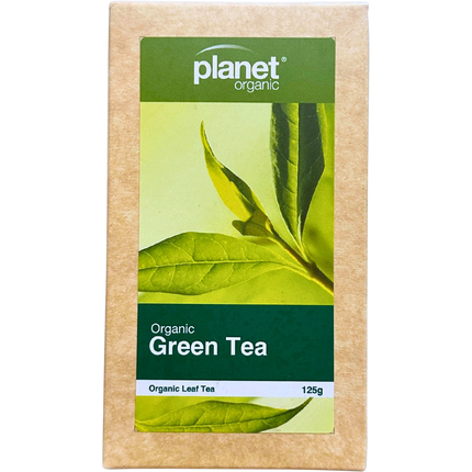 Planet Organic Green Tea loose leaf herbal blend
